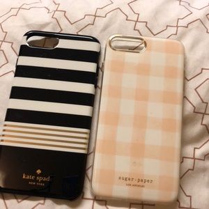 Kate spade & sugar paper iPhone 6,7,8 plus cases